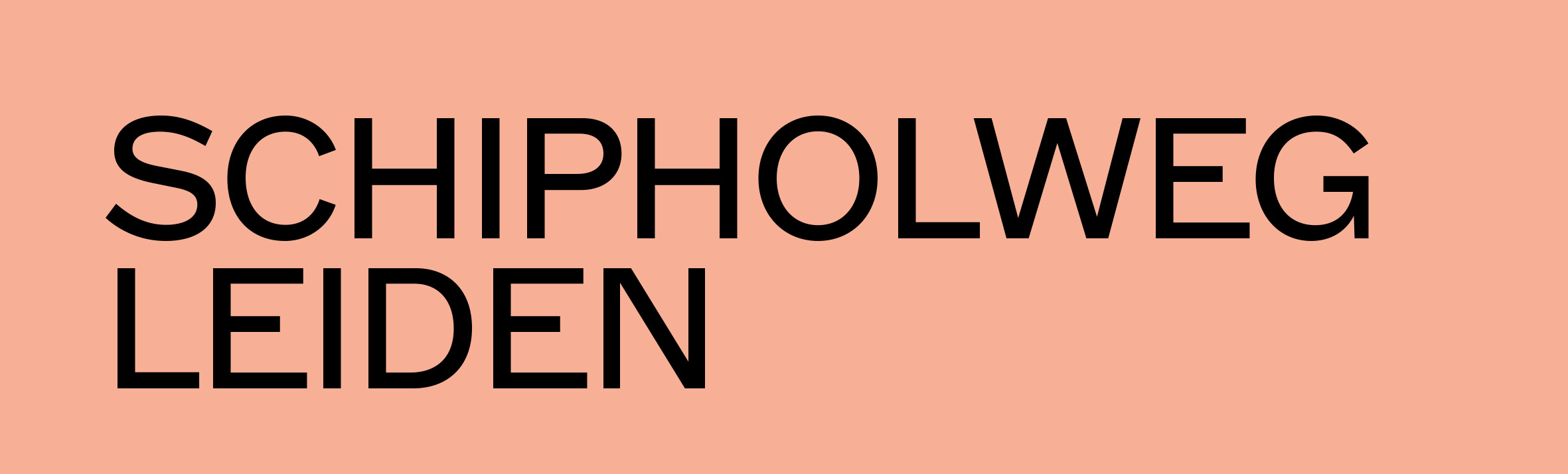 Schipholweg Leiden